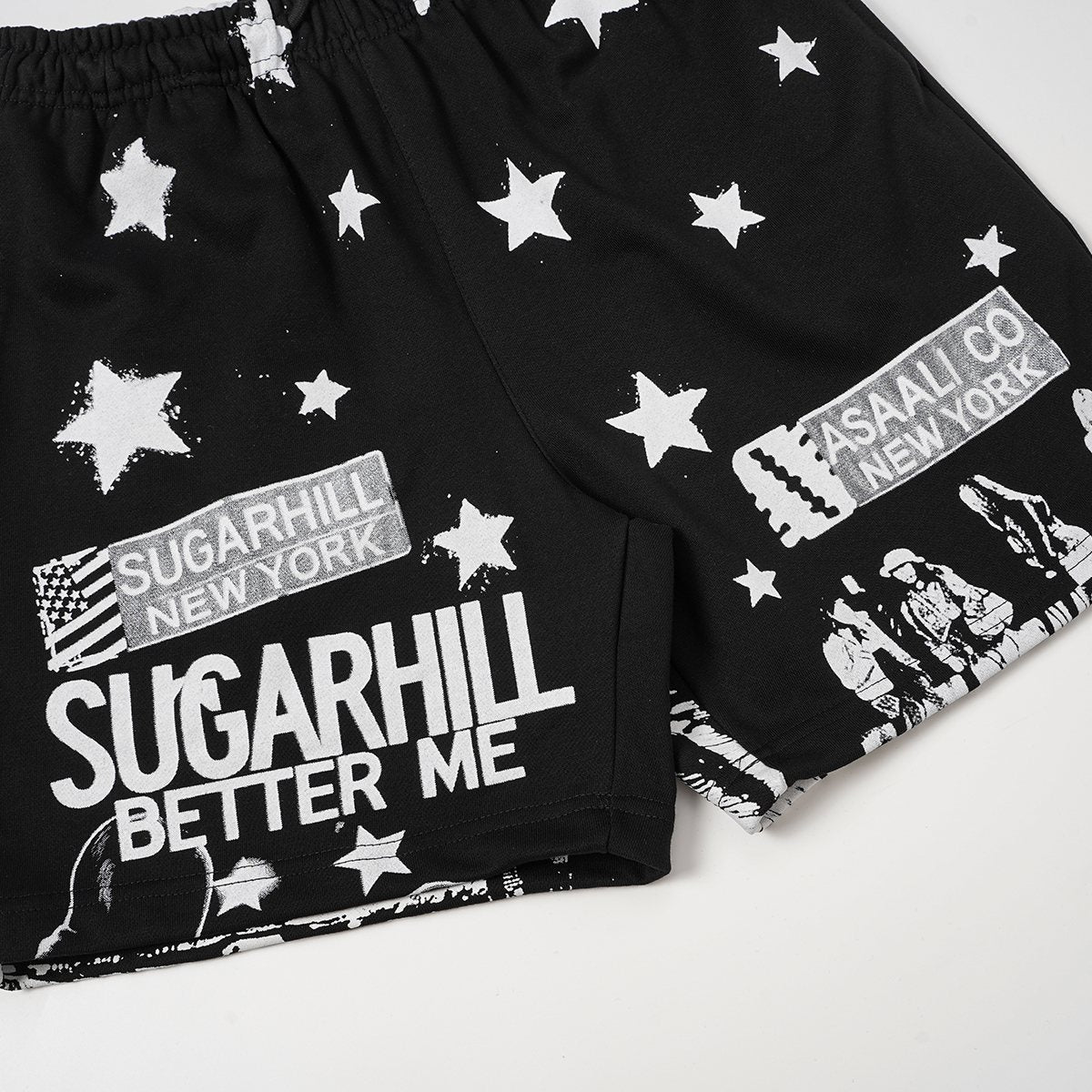 ASAALL New York Star Graphic Shorts