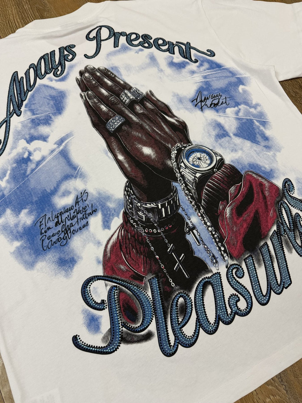 ALWAYS-PRESENT Champion Graphic Short-Sleeve T-Shirt