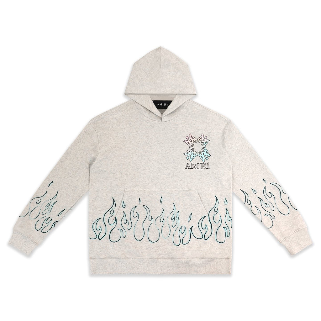 AMIRI Flame Cross Graphic Hoodie