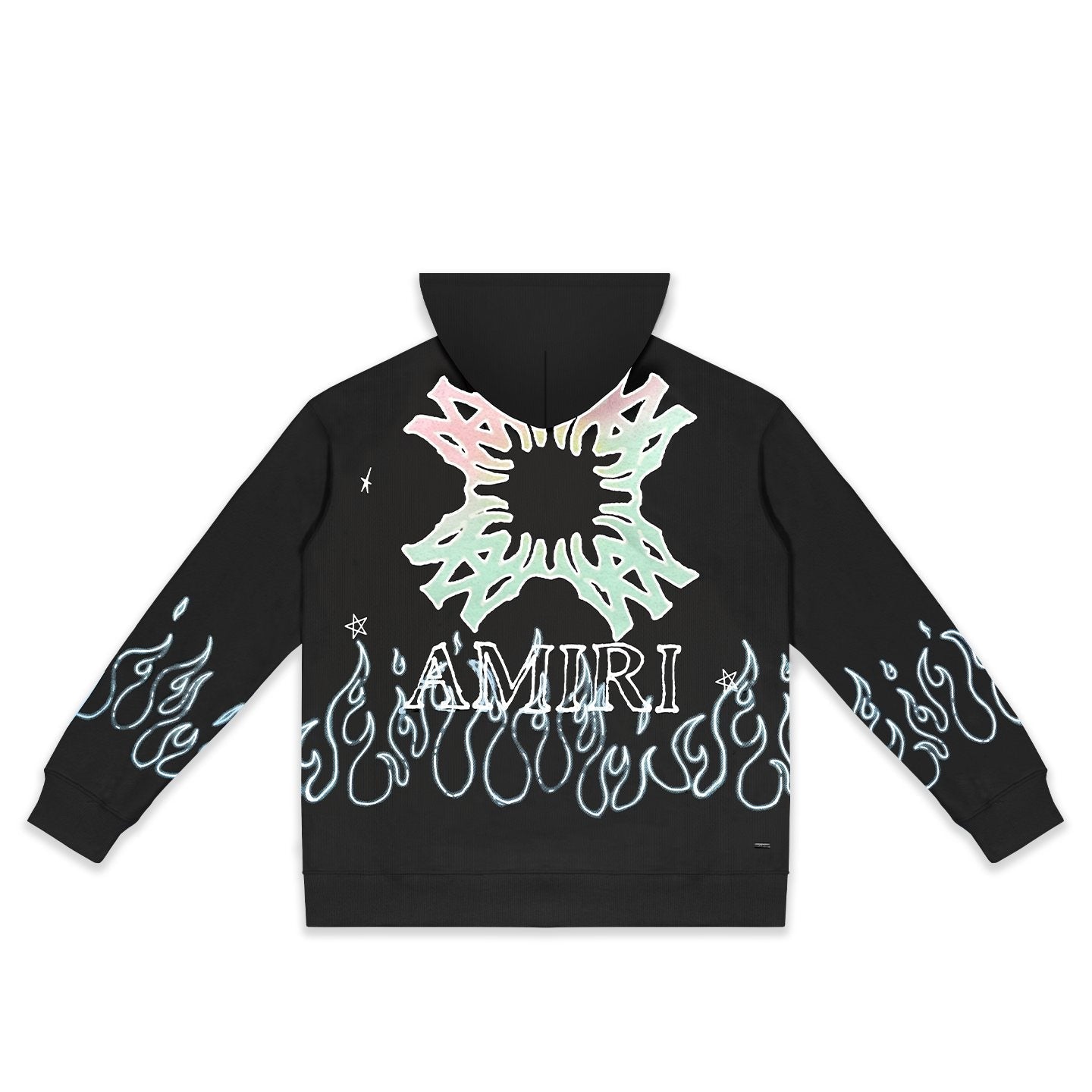AMIRI Flame Cross Graphic Hoodie