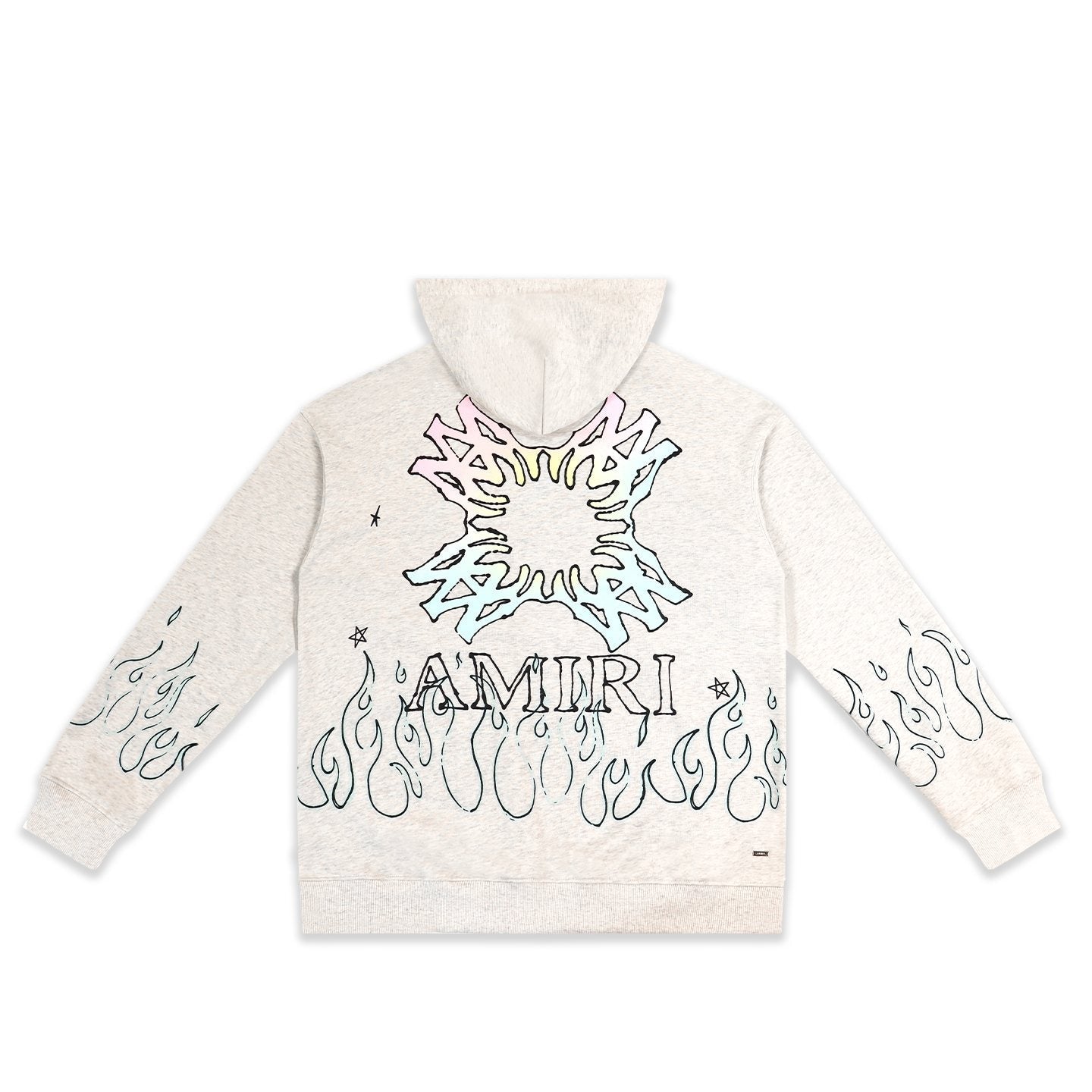 AMIRI Flame Cross Graphic Hoodie