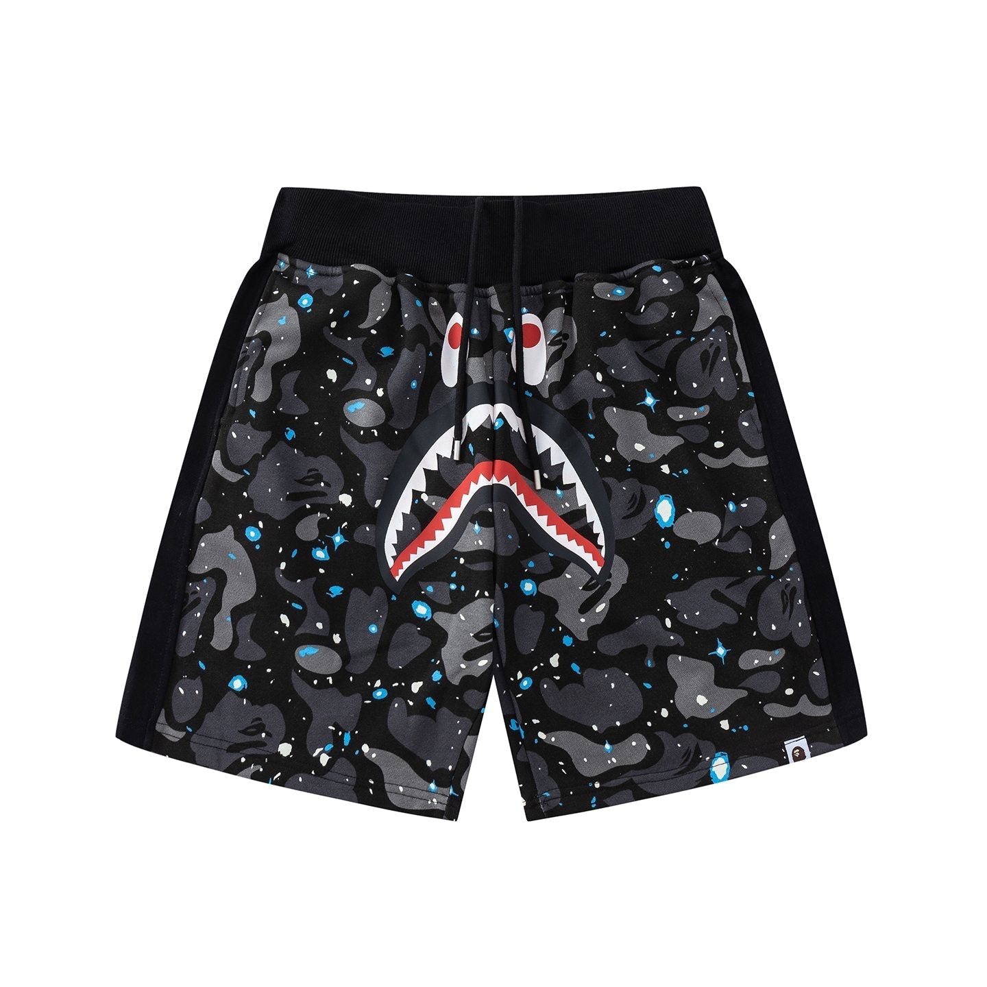 BAPE Camo Shark Graphic Shorts