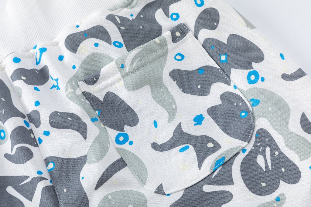 BAPE Camo Shark Graphic Shorts