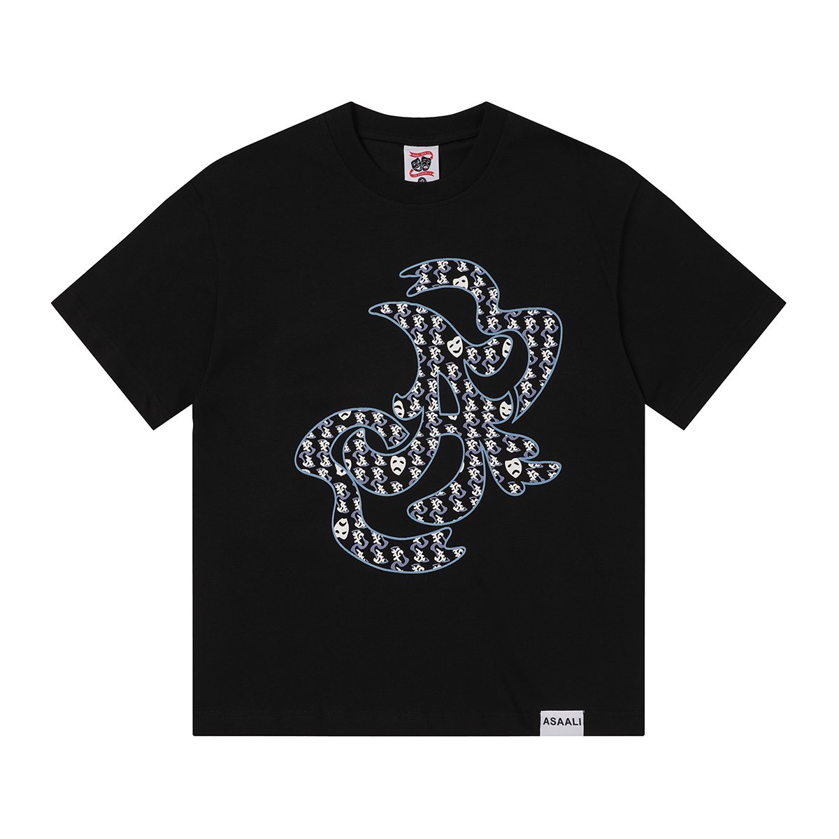 Asaali Abstract Graphic T-Shirt