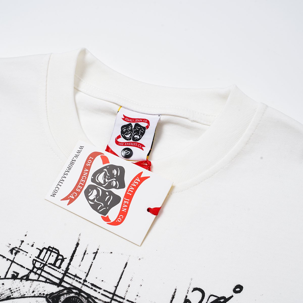 ASAALL Circular Technical Graphic T-Shirt