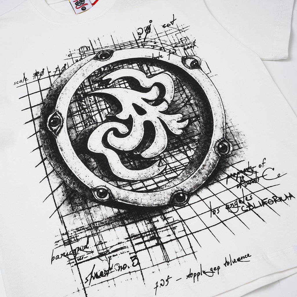 ASAALL Circular Technical Graphic T-Shirt