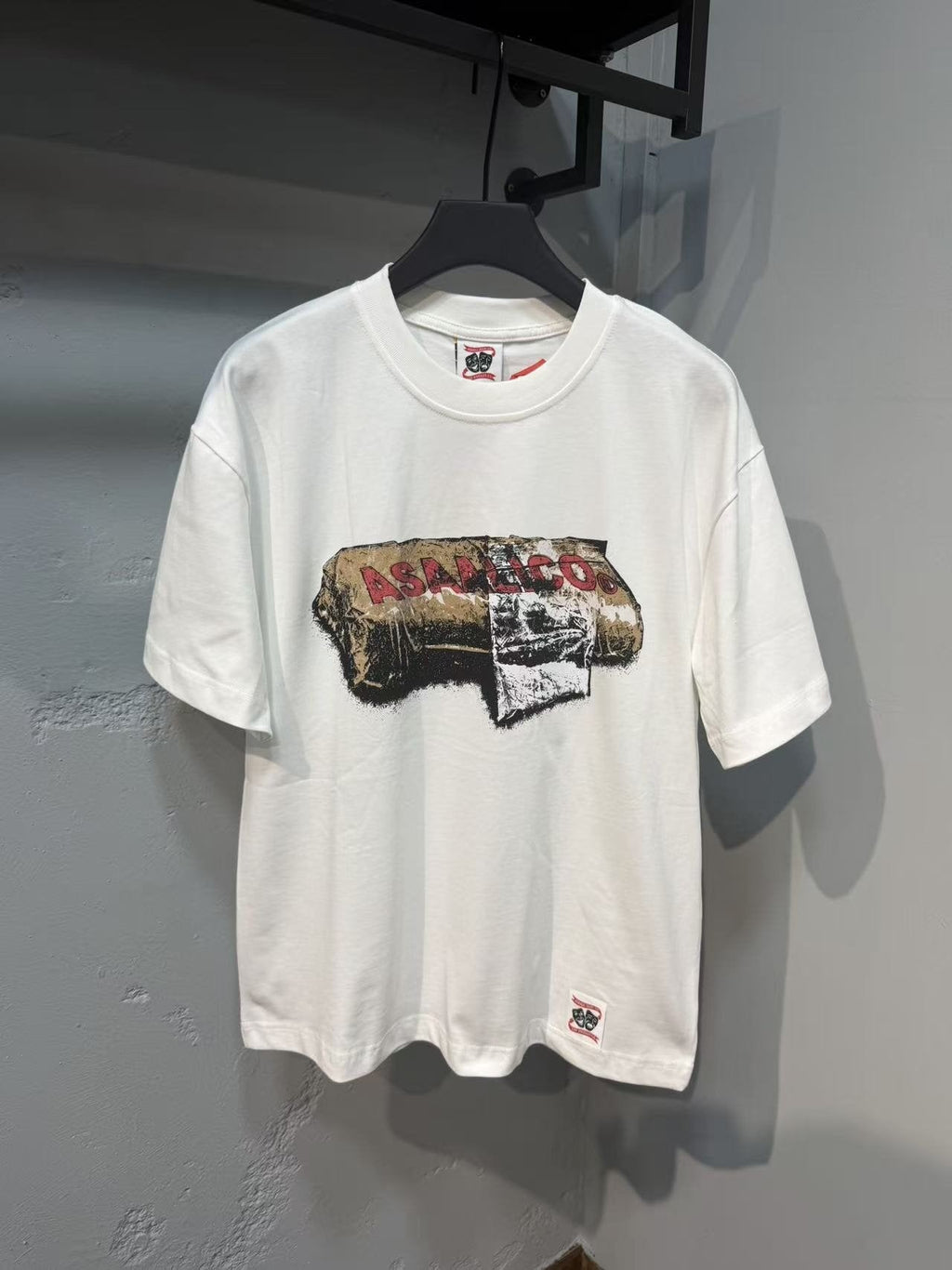 ASAALL Distressed Graphic Short-Sleeve T-Shirt