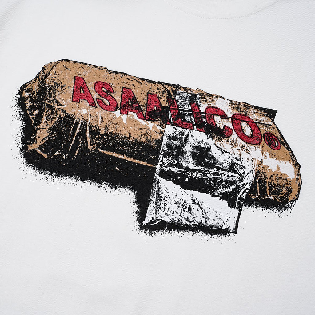 ASAALL Distressed Graphic Short-Sleeve T-Shirt