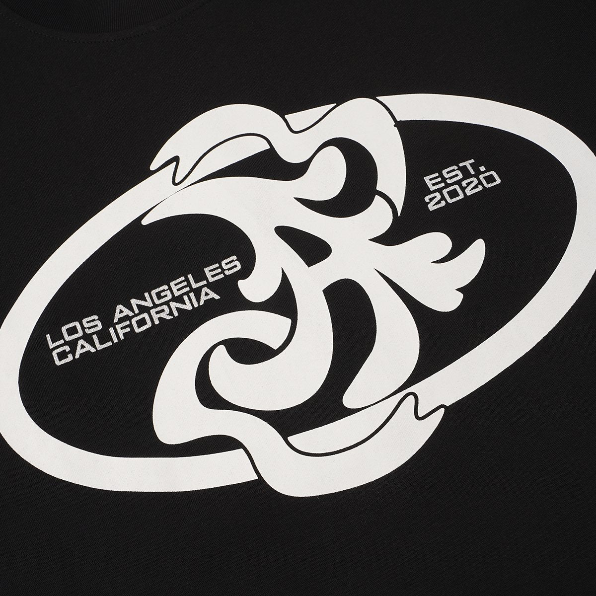 ASAALL Los Angeles California Abstract Graphic T-Shirt