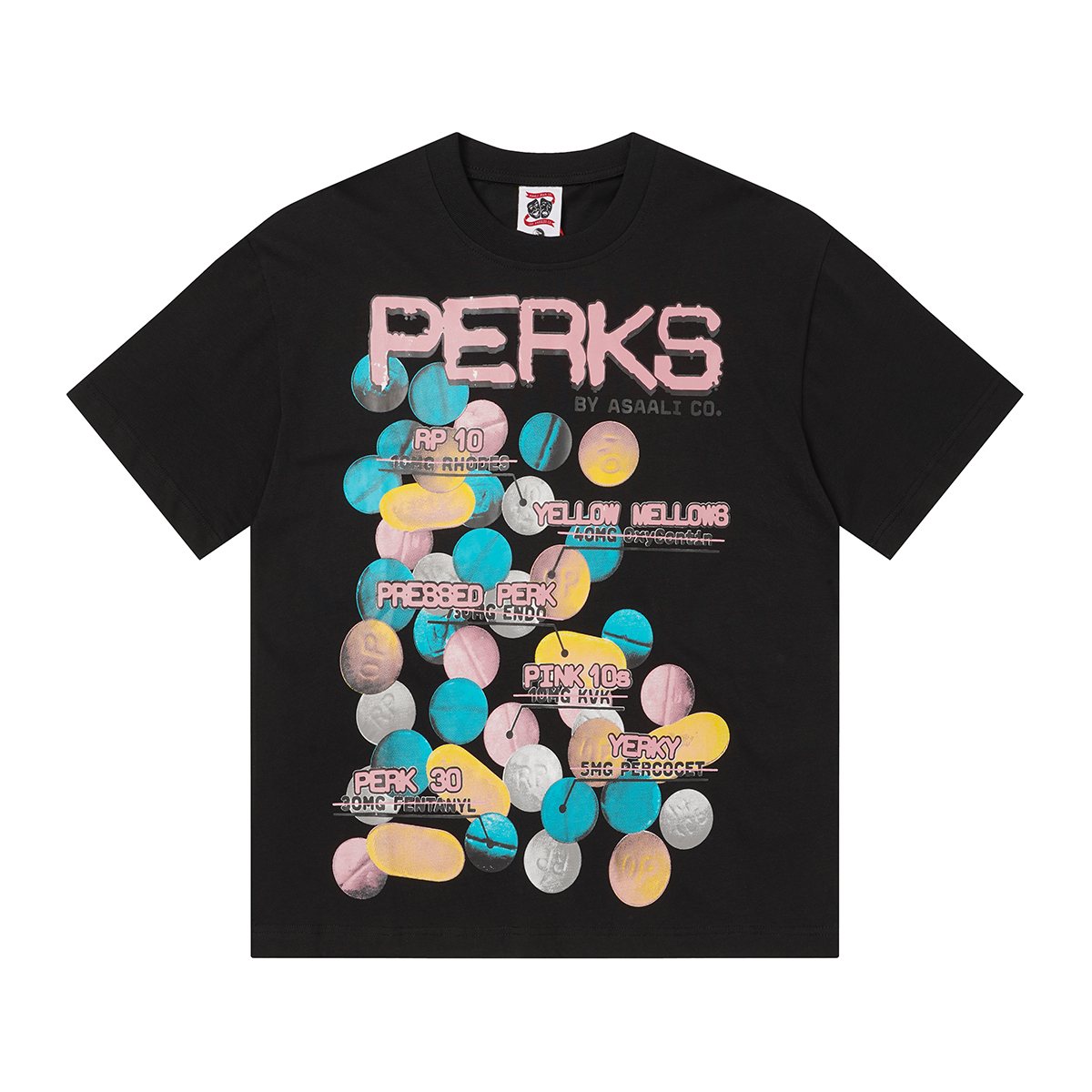 ASAALL Pill Graphic Short-Sleeve T-Shirt