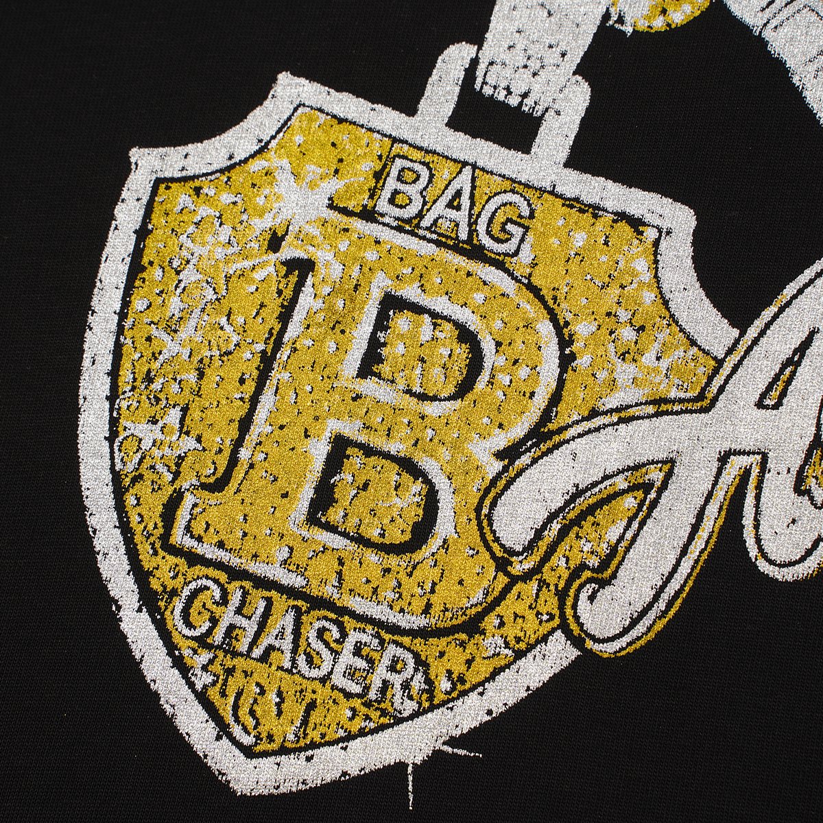 ASAALL Chain and Shield Graphic Short-Sleeve T-Shirt