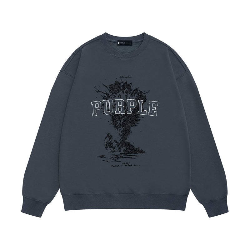 Street style Purple Brand sweatshirts