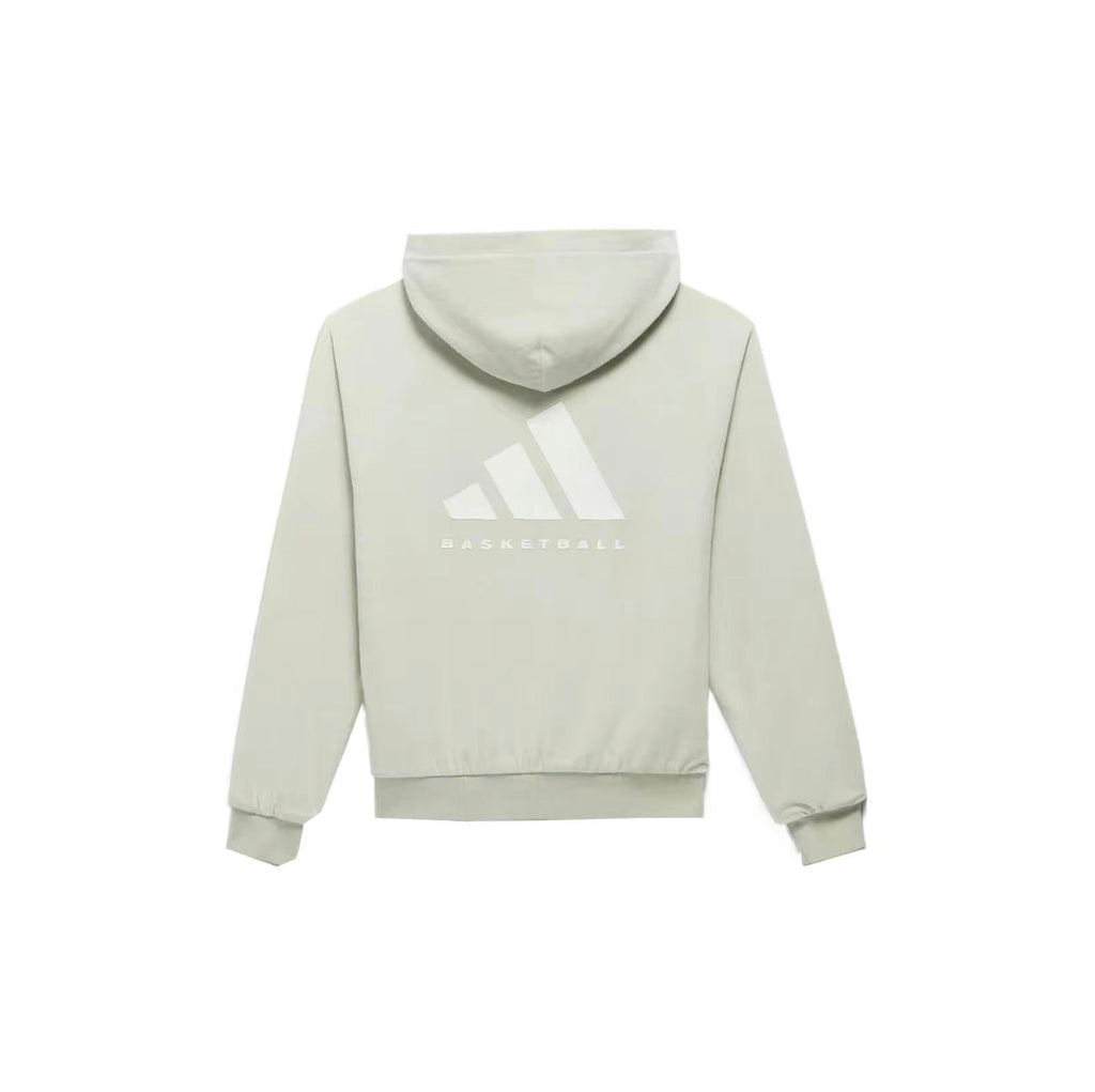 Adidas Basketball Green Hoodie