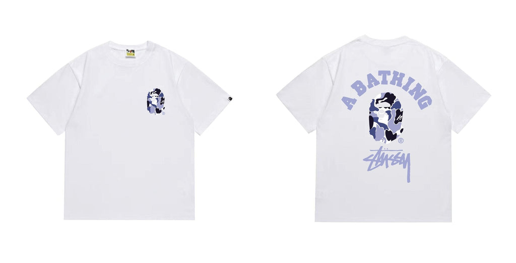 BAPE Ape-Head Back Graphic T-Shirt