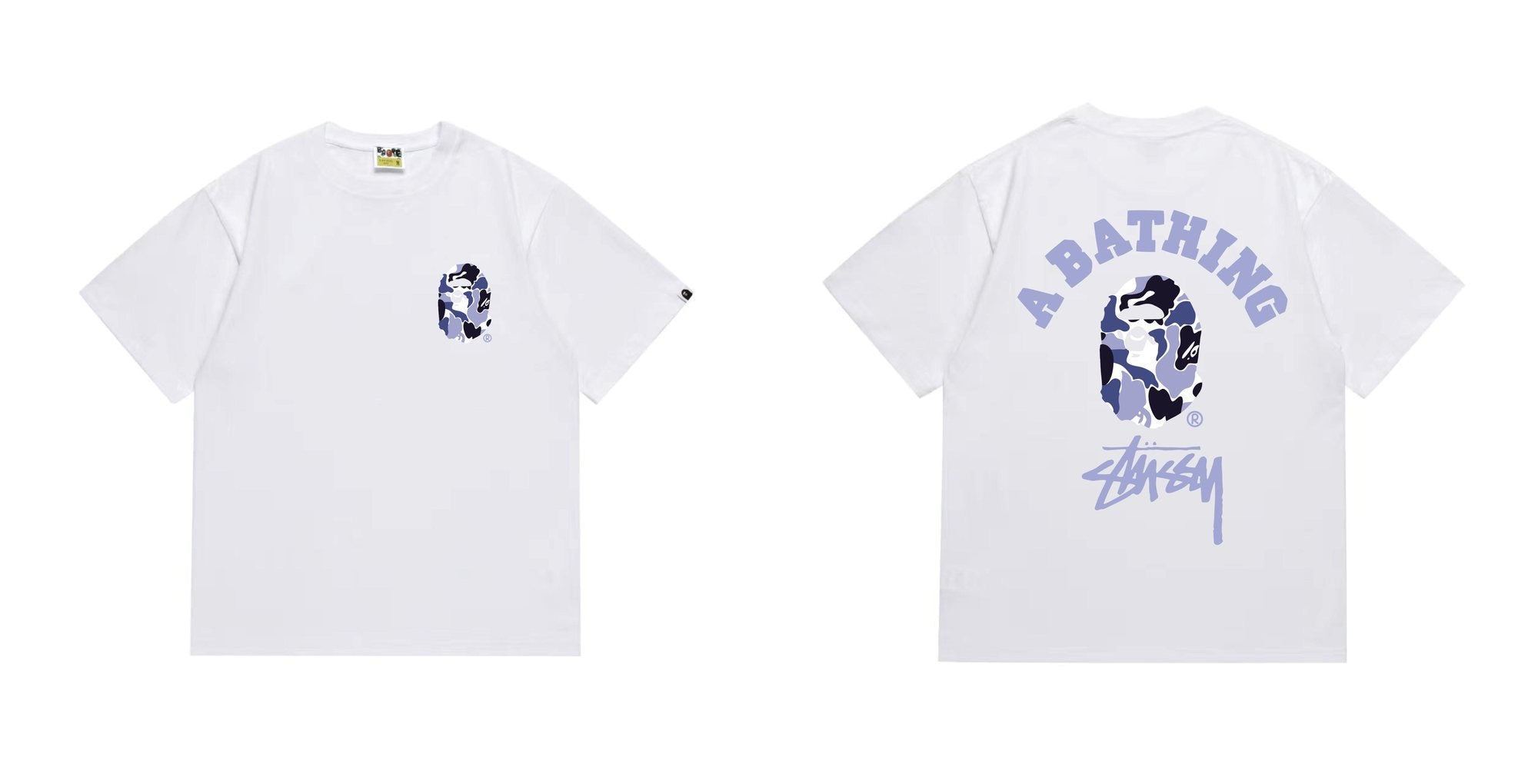 BAPE Ape-Head Back Graphic T-Shirt