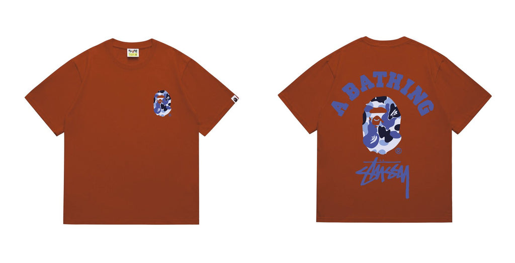 BAPE Ape-Head Back Graphic T-Shirt