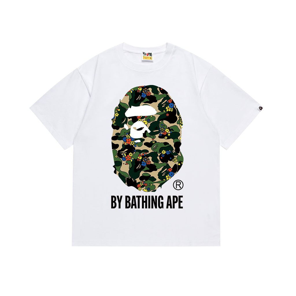 BAPE Camo Ape-Head Graphic Short-Sleeve T-Shirt