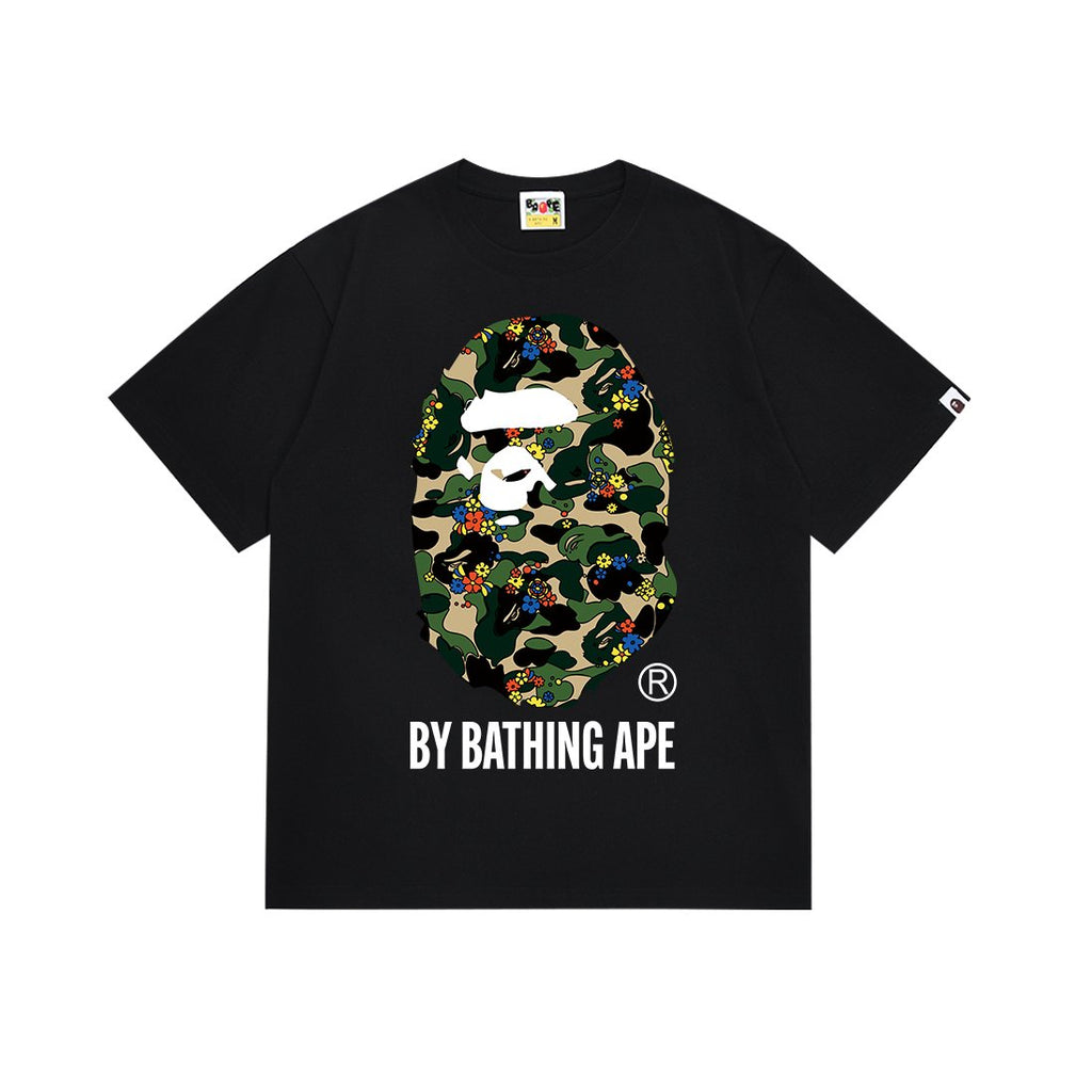 BAPE Camo Ape-Head Graphic Short-Sleeve T-Shirt