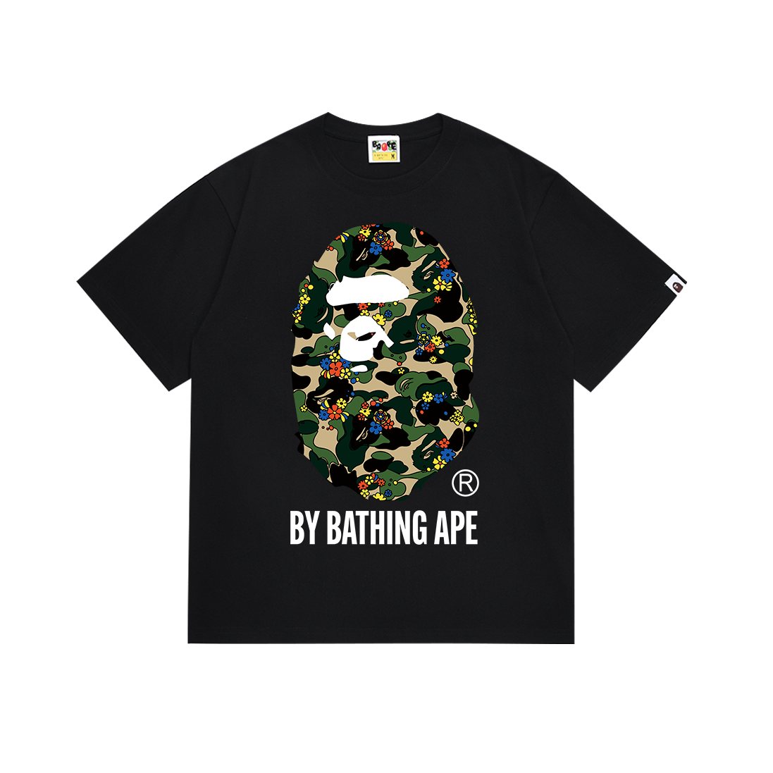 BAPE Camo Ape-Head Graphic Short-Sleeve T-Shirt