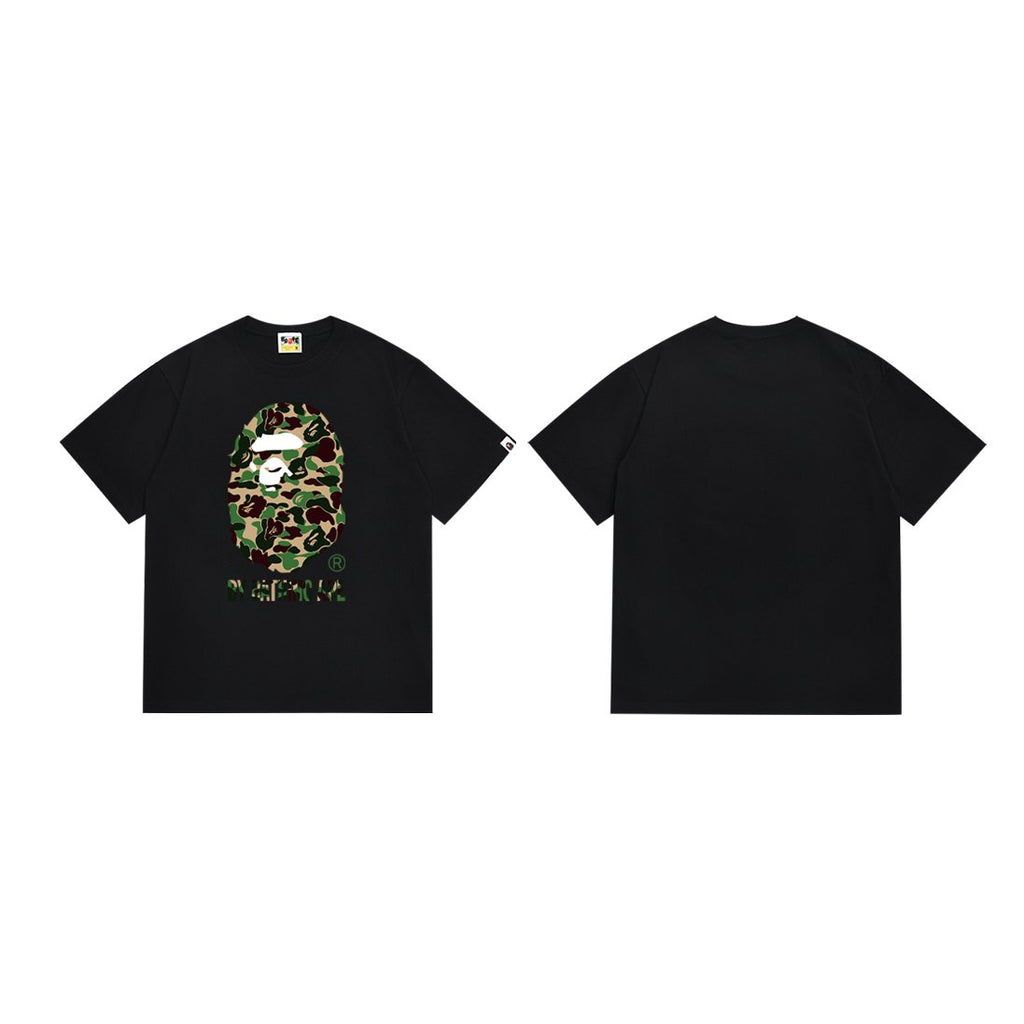 BAPE Camo Ape-Head Graphic Short-Sleeve T-Shirt