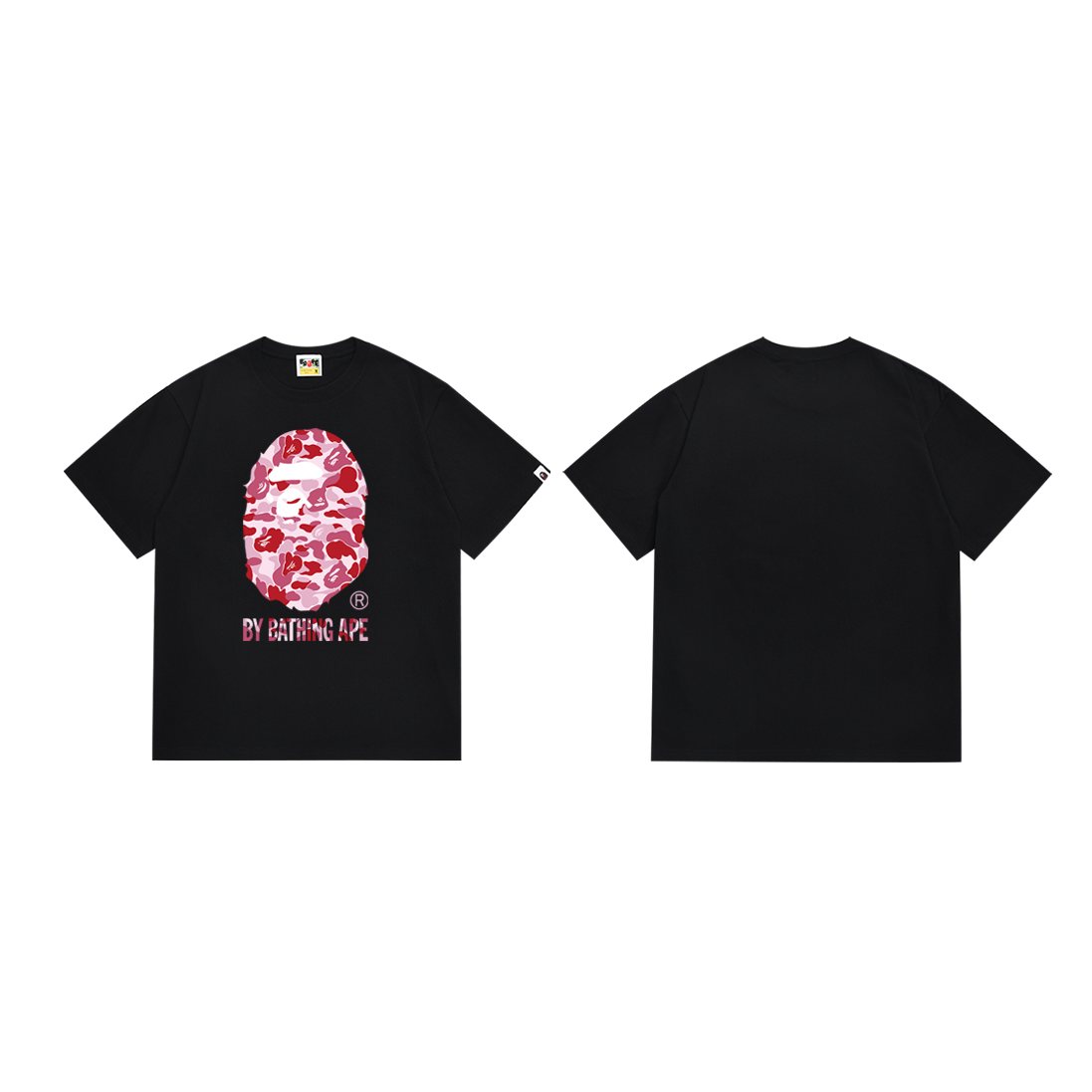 BAPE Camo Ape-Head Graphic Short-Sleeve T-Shirt