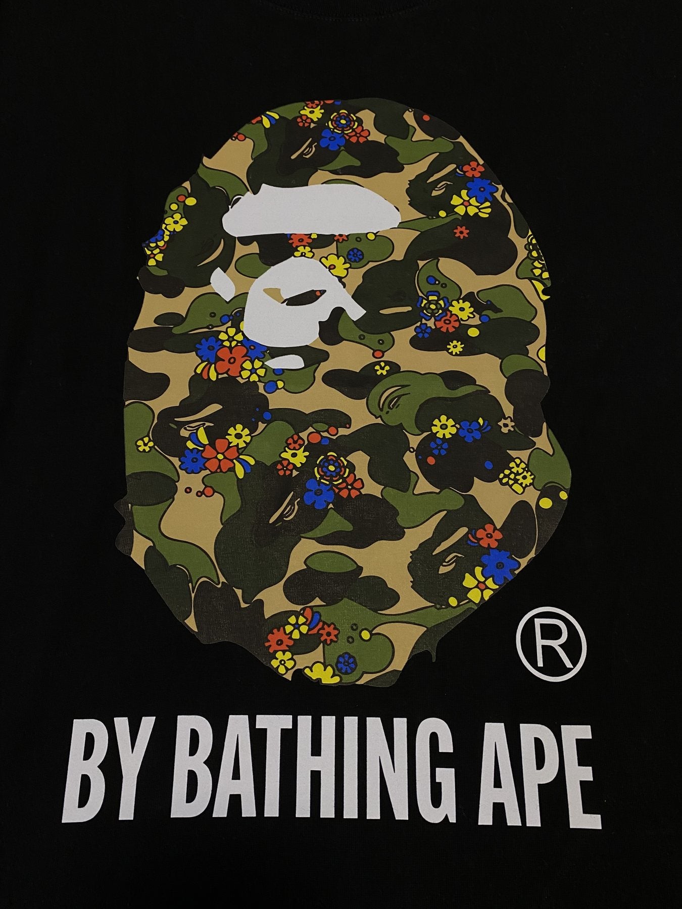 BAPE Camo Ape-Head Graphic Short-Sleeve T-Shirt