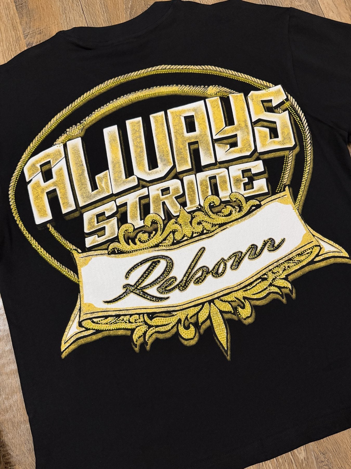 ALWAYS-PRESENT Reborn Figure Graphic T-Shirt