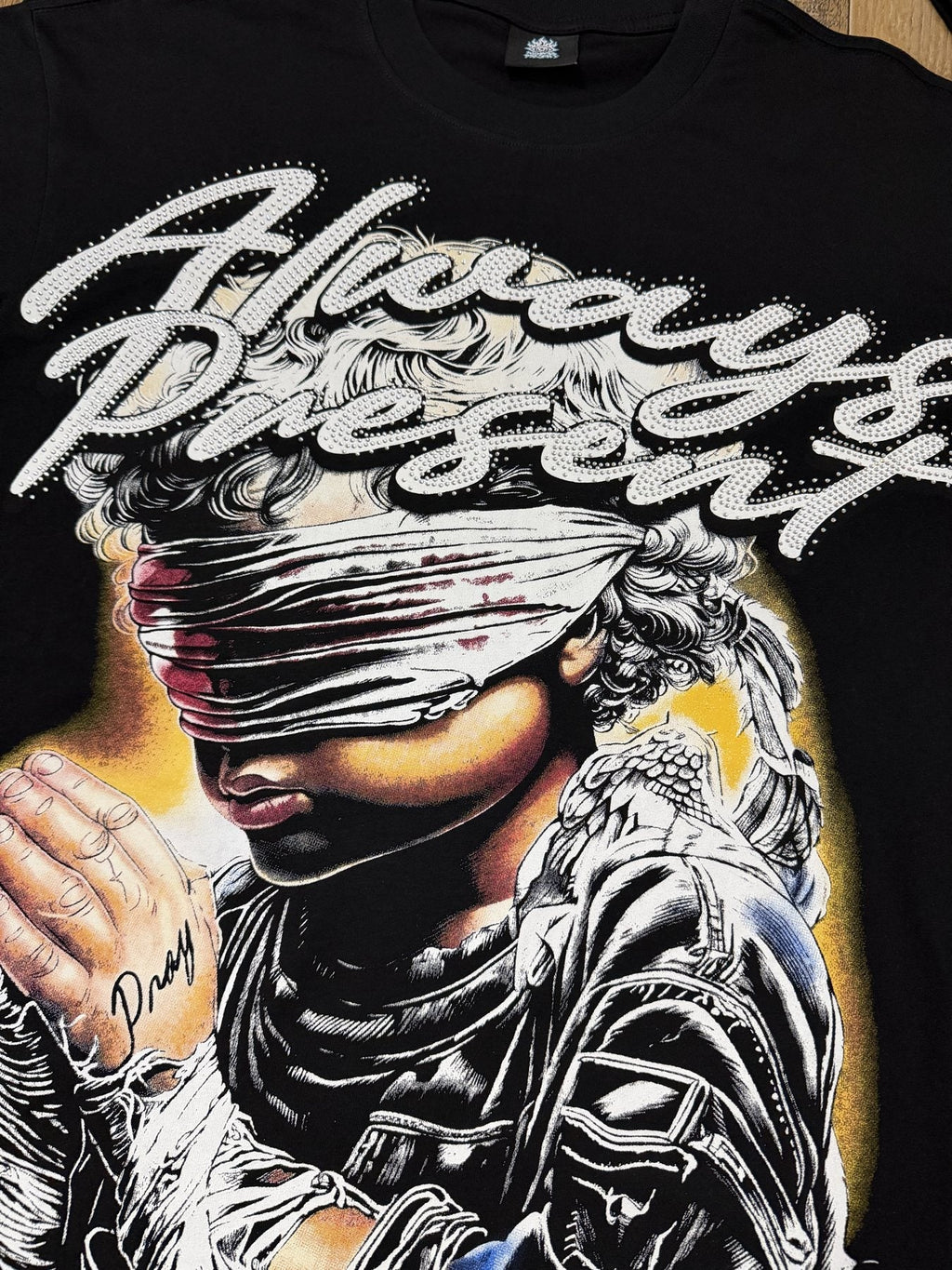 ALWAYS-PRESENT Reborn Figure Graphic T-Shirt