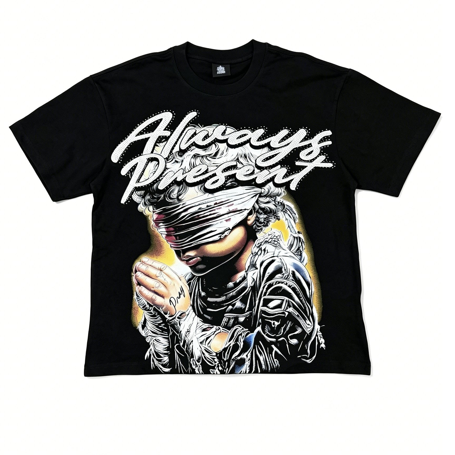 ALWAYS-PRESENT Reborn Figure Graphic T-Shirt