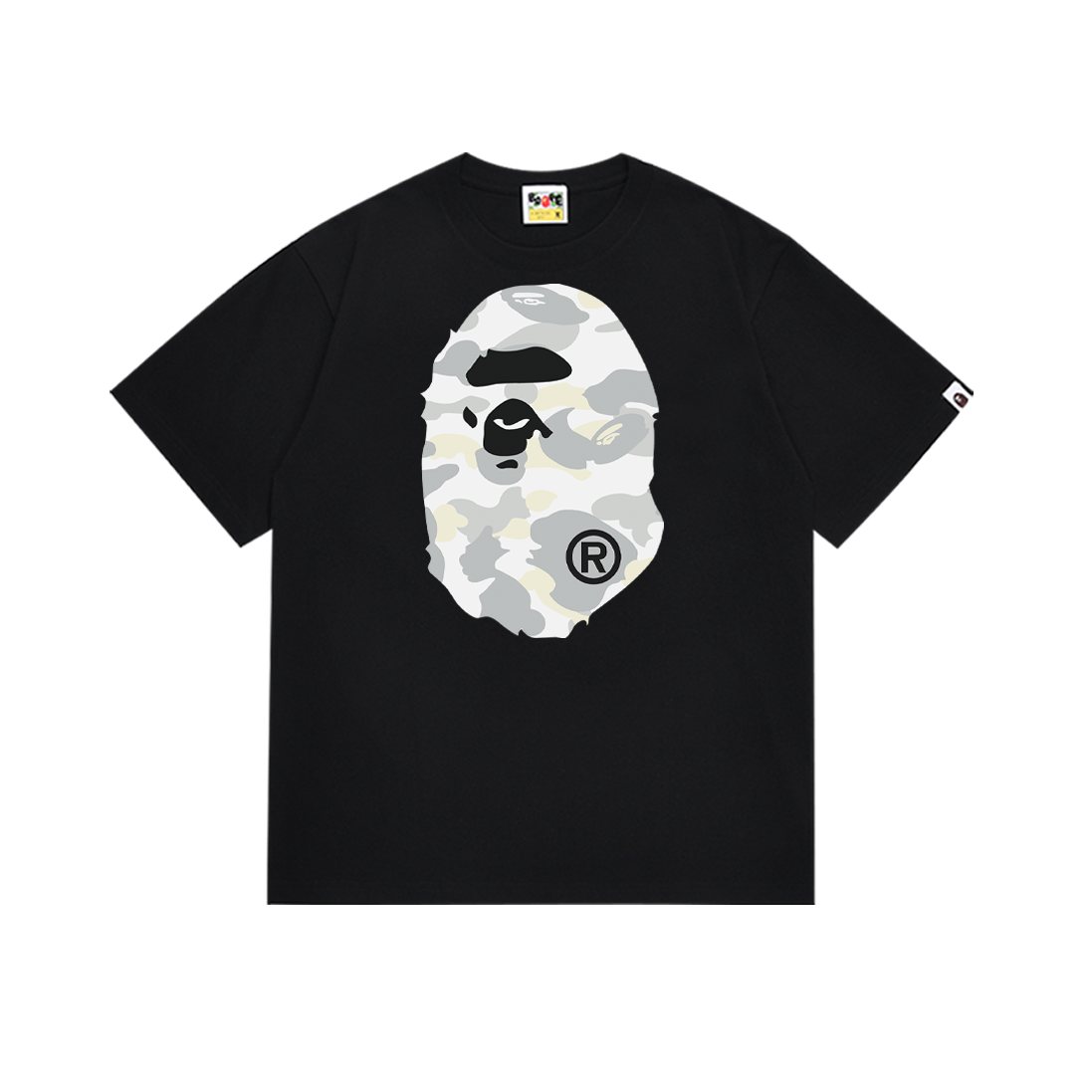 BAPE Camo Ape Face Graphic T-Shirt
