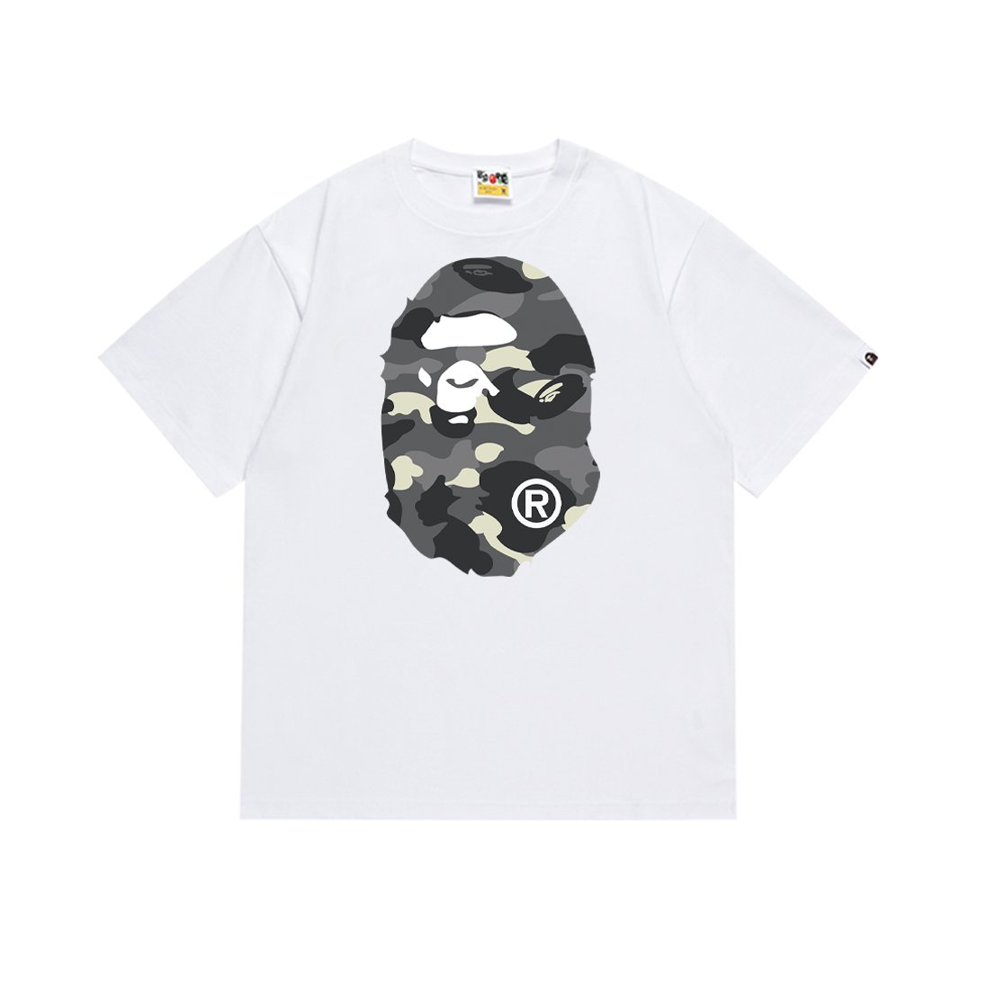 BAPE Camo Ape Face Graphic T-Shirt