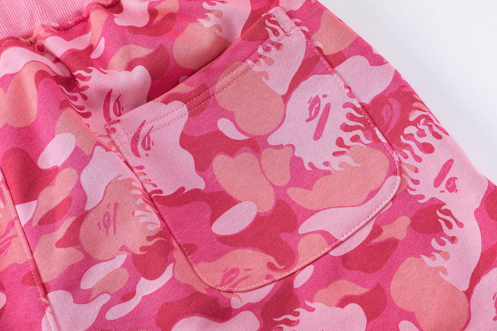 BAPE Camouflage Ape-Head Graphic Shorts