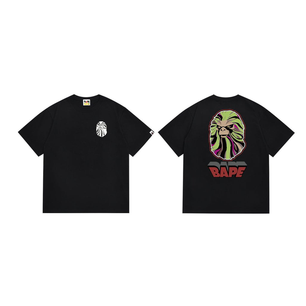 BAPE Animal-Head Back Graphic T-Shirt