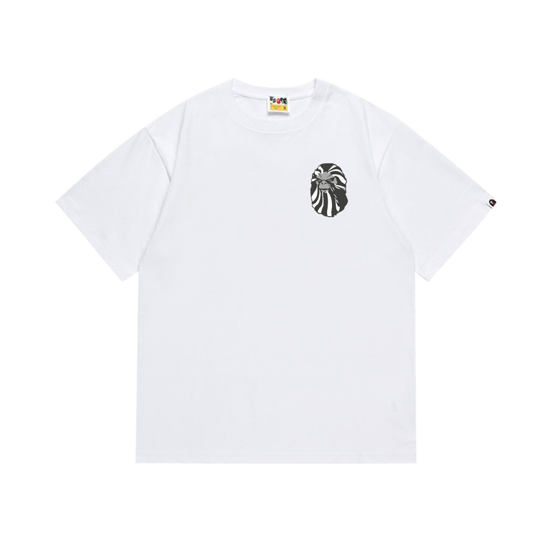 BAPE Animal-Head Back Graphic T-Shirt