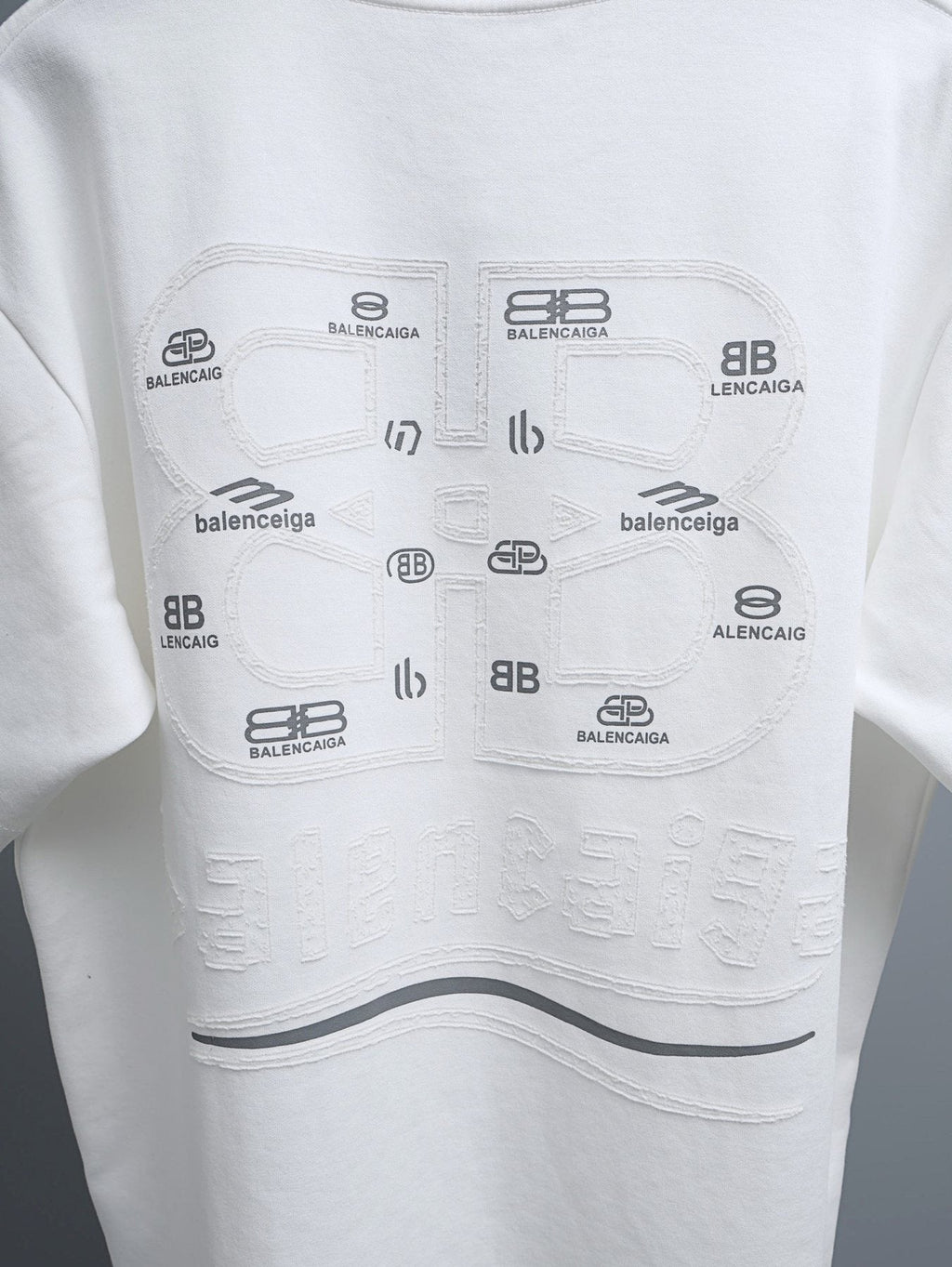 Balenciaga Logo-Panel Graphic T-Shirt