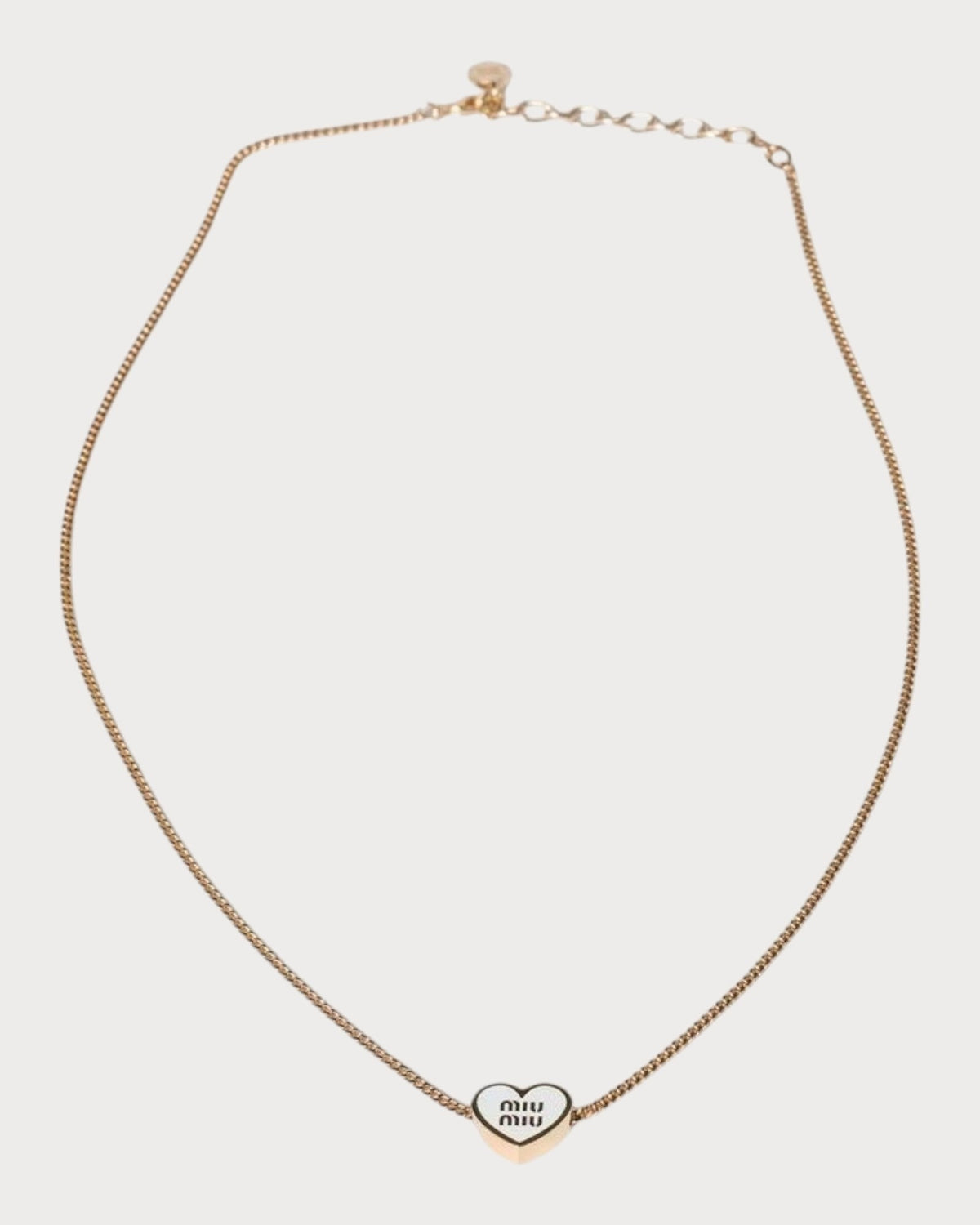 MIU MIU Metal Necklace(2 Colors)
