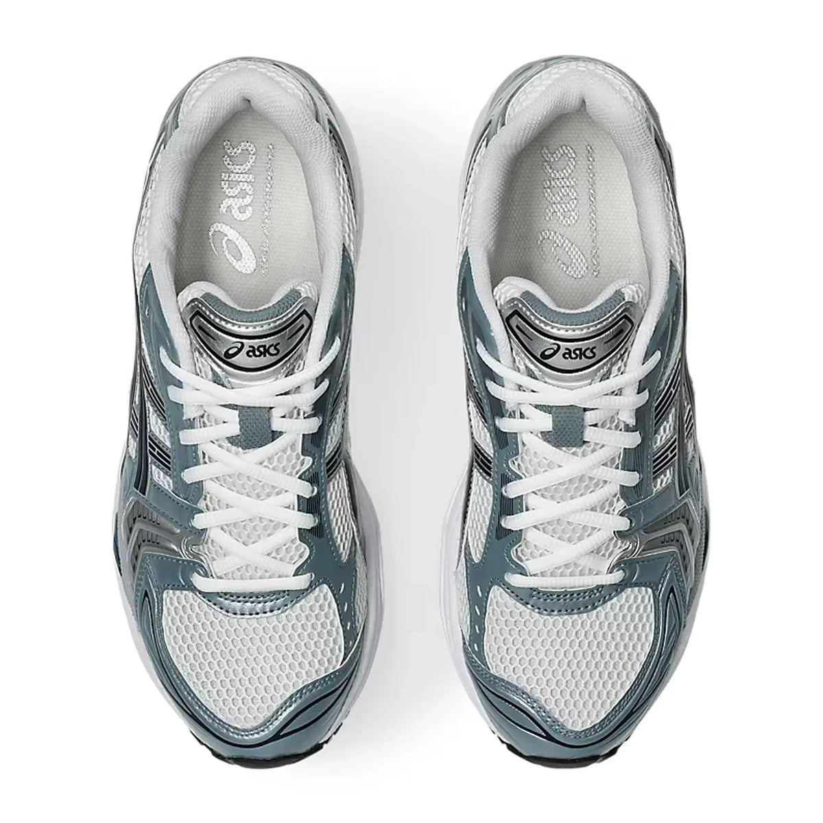 ASICS Gel-Kayano 14 White Fjord Grey Sneakers