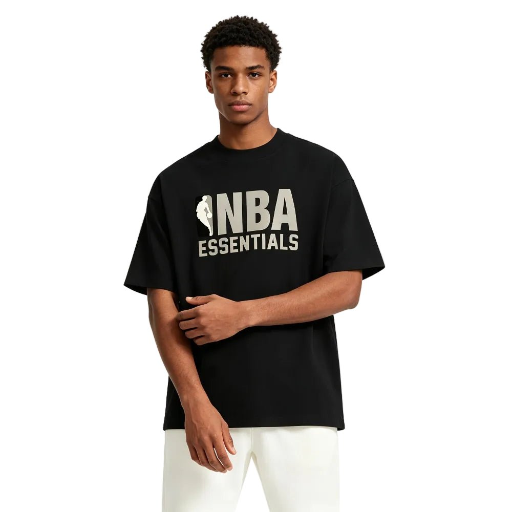 Fear of God Essentials NBA T-Shirt SS25 Black