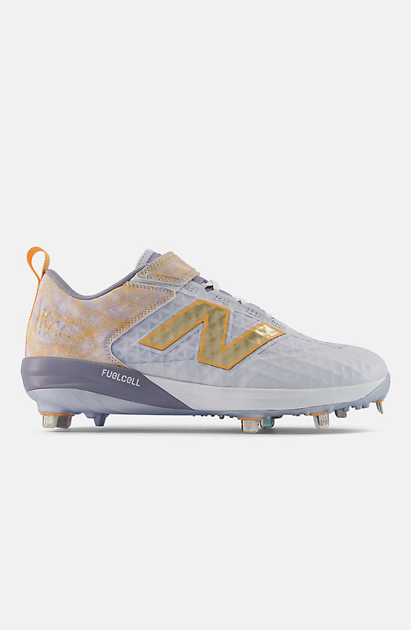 New Balance Men's 4040 Energy Athletic Shoes - White/Faded Poppy