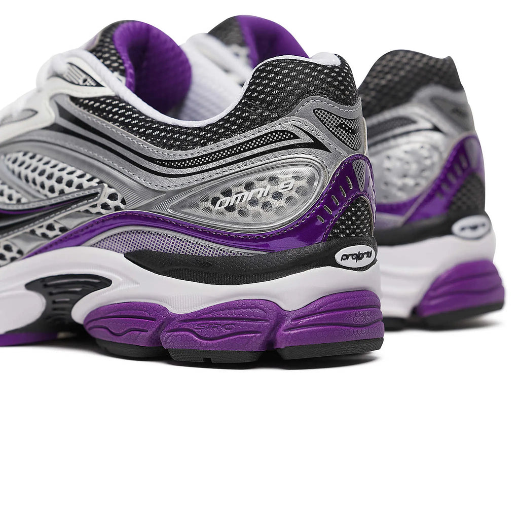 Saucony Progrid Omni 9 Silver Purple Sneakers