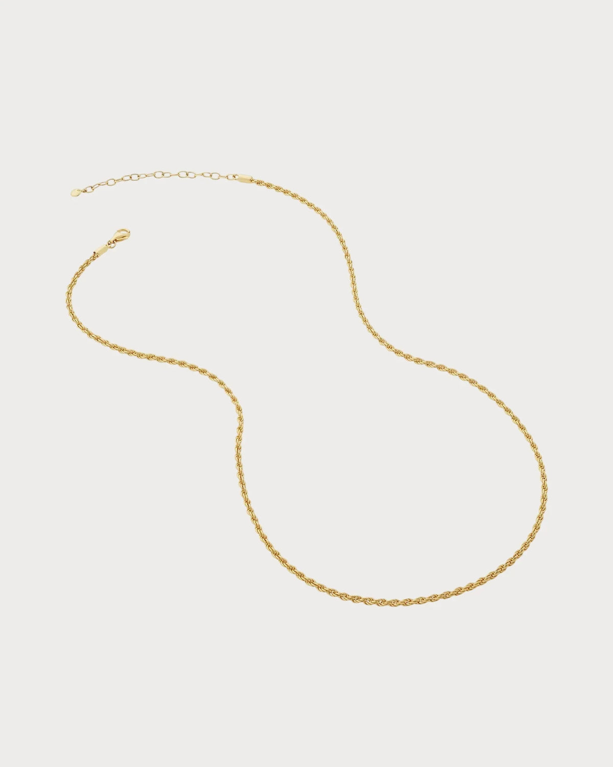 MONICA VINADER Rope-Effect Gold Vermeil Chain Necklace(Gold)