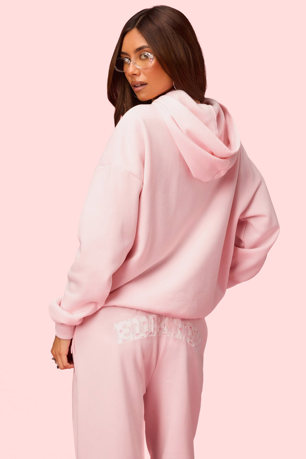 Edikted Hearts Barbie™ Oversized Hoodie