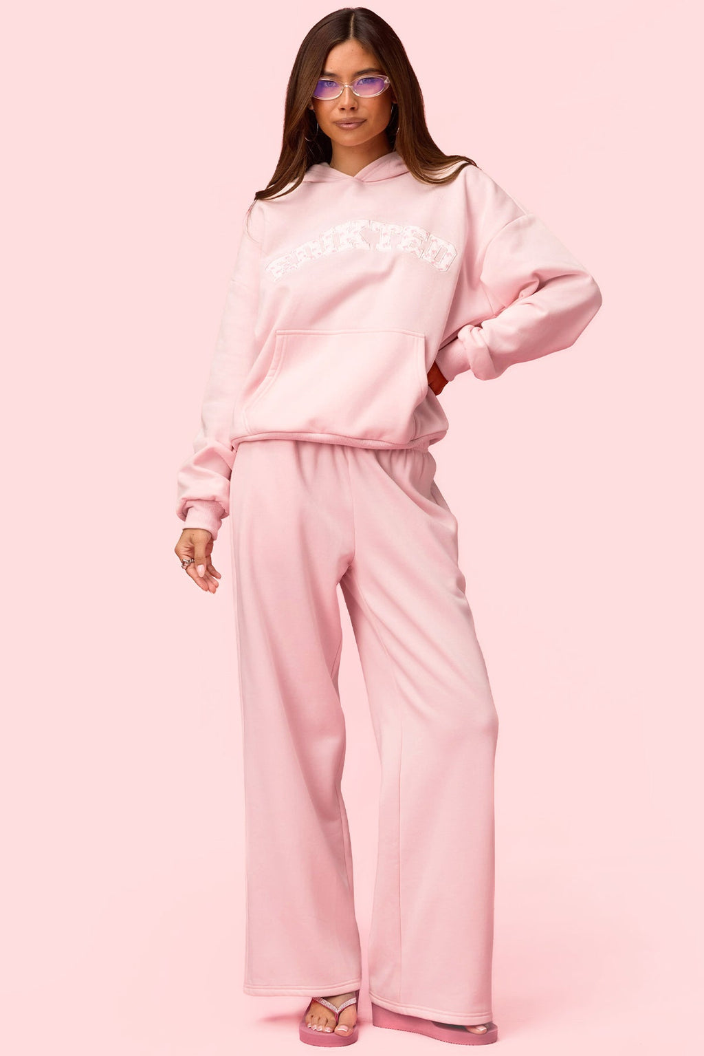 Edikted Hearts Barbie™ Oversized Hoodie