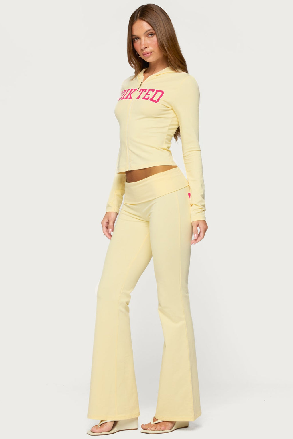 Edikted Honey Zip Up Hoodie