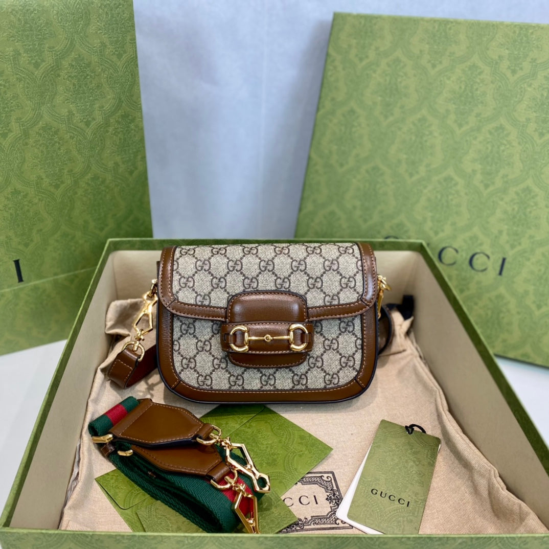 Gucci 1955 Horsebit Mini Saddle Bag