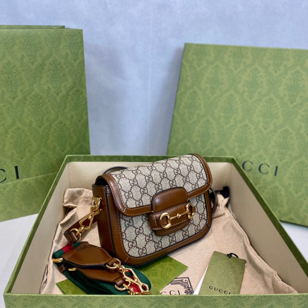 Gucci 1955 Horsebit Mini Saddle Bag