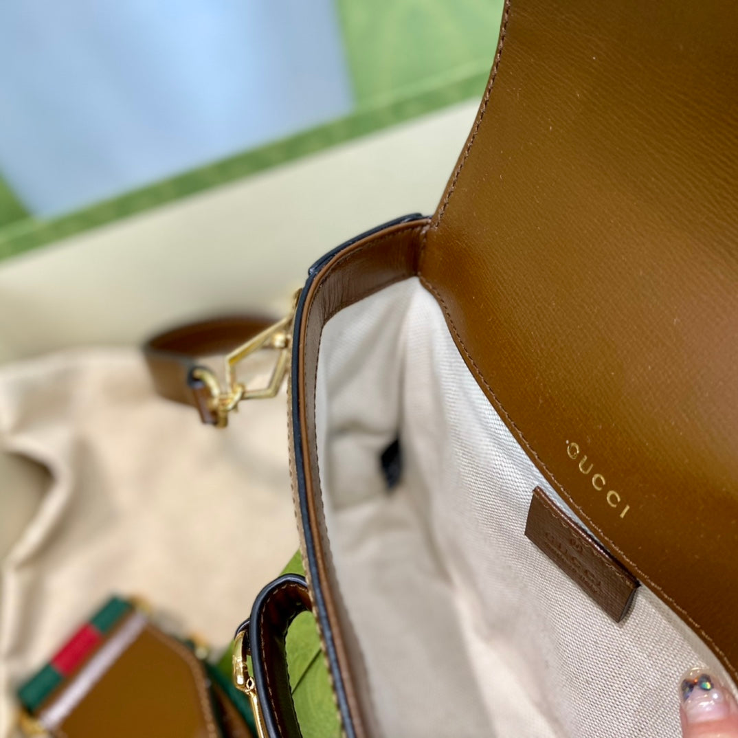Gucci 1955 Horsebit Mini Saddle Bag