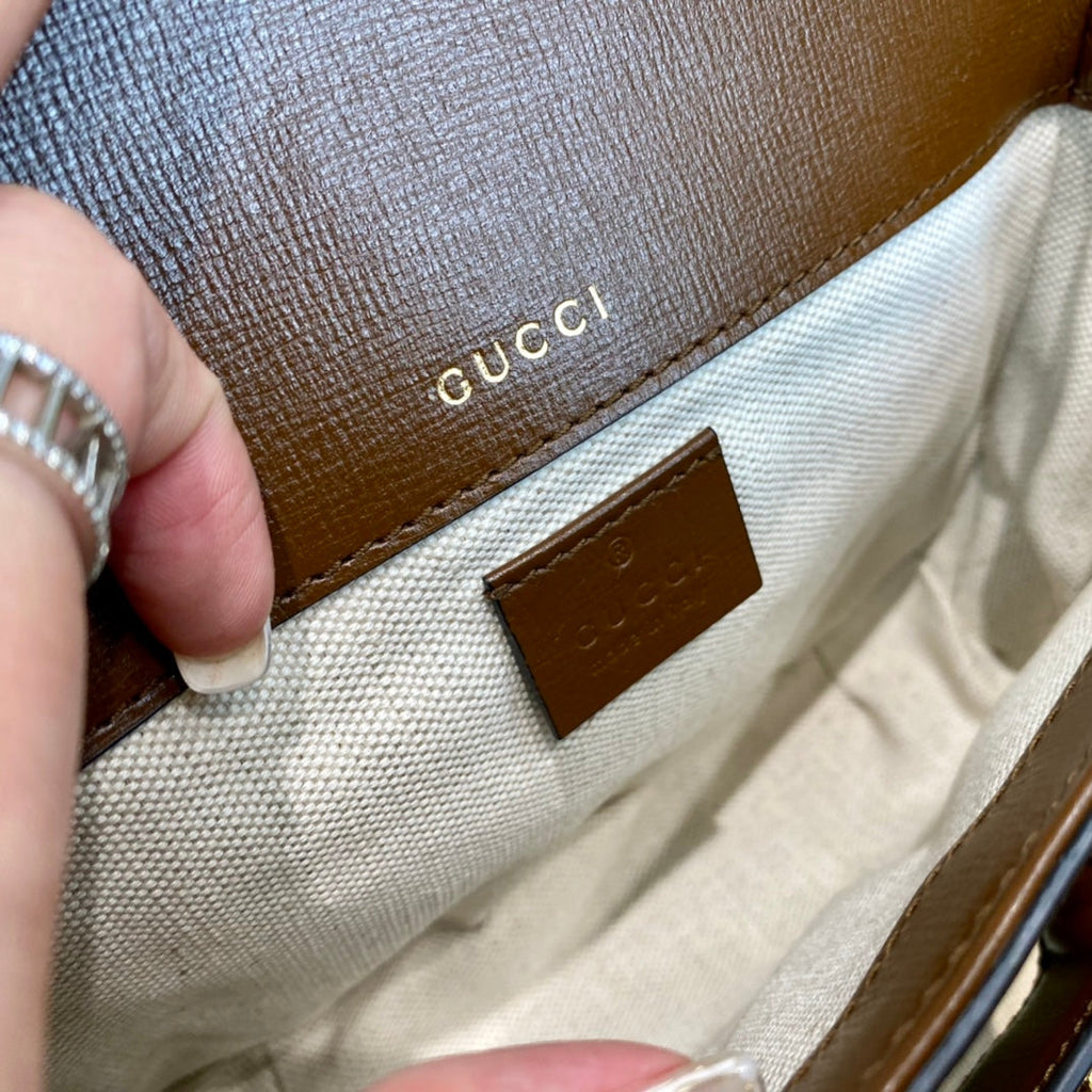 Gucci 1955 Horsebit Mini Saddle Bag