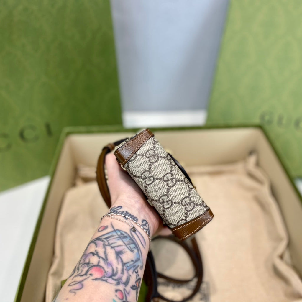 Gucci 1955 Horsebit Phone Holder Bag