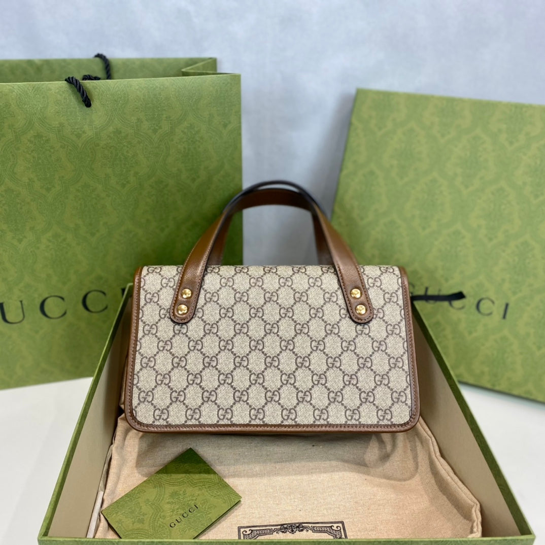 Gucci 1955 Horsebit Top Handle Box Bag